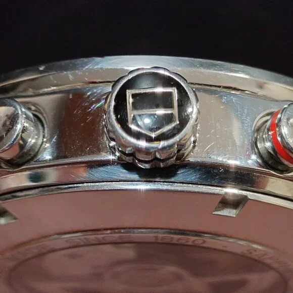 TAG Heuer Carrera day-date mens - stainless steel - brown dial - CA2A12 used - Picture 4 of 12